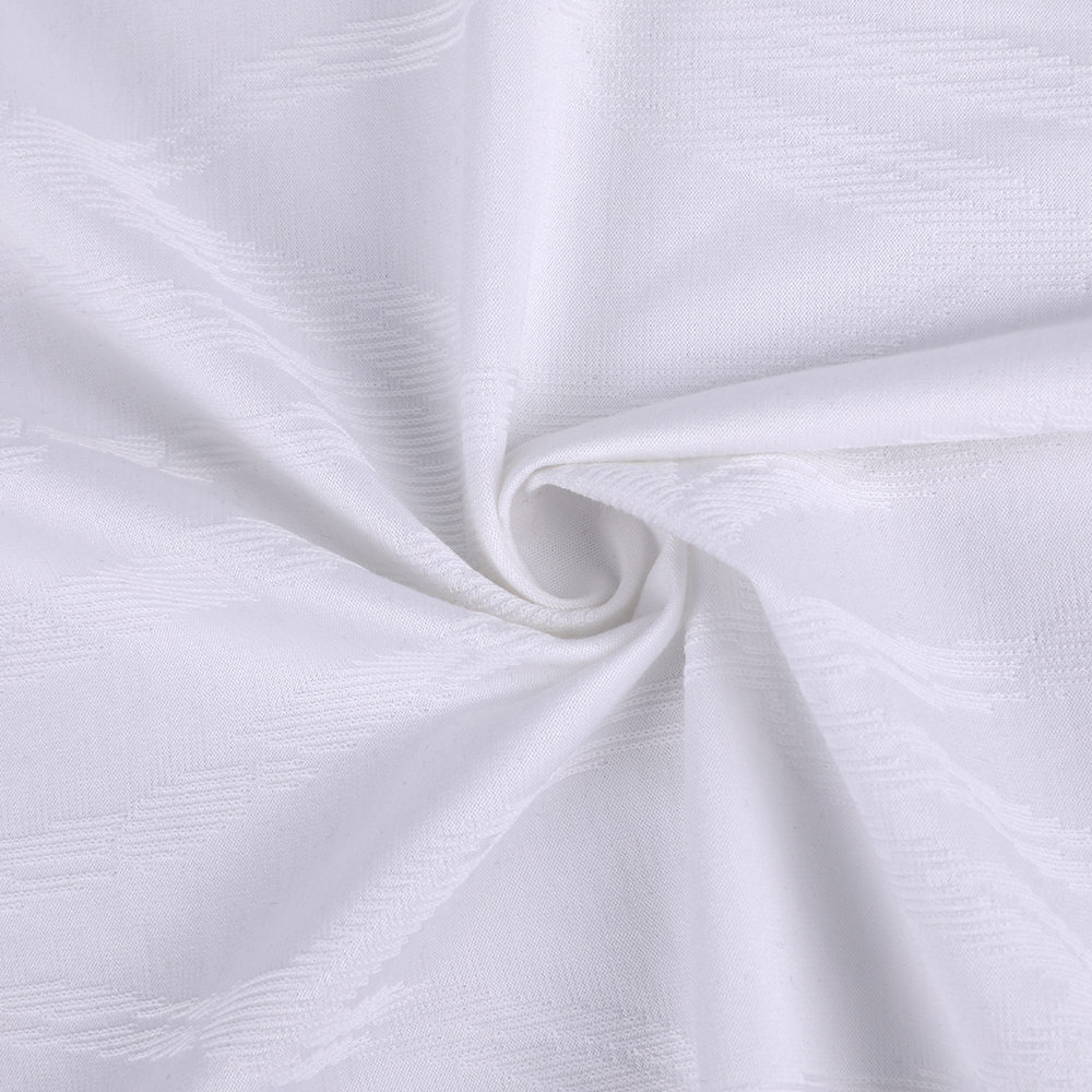 Jacquard Move Circle Luxury Cotton Silk Spandex Fabric