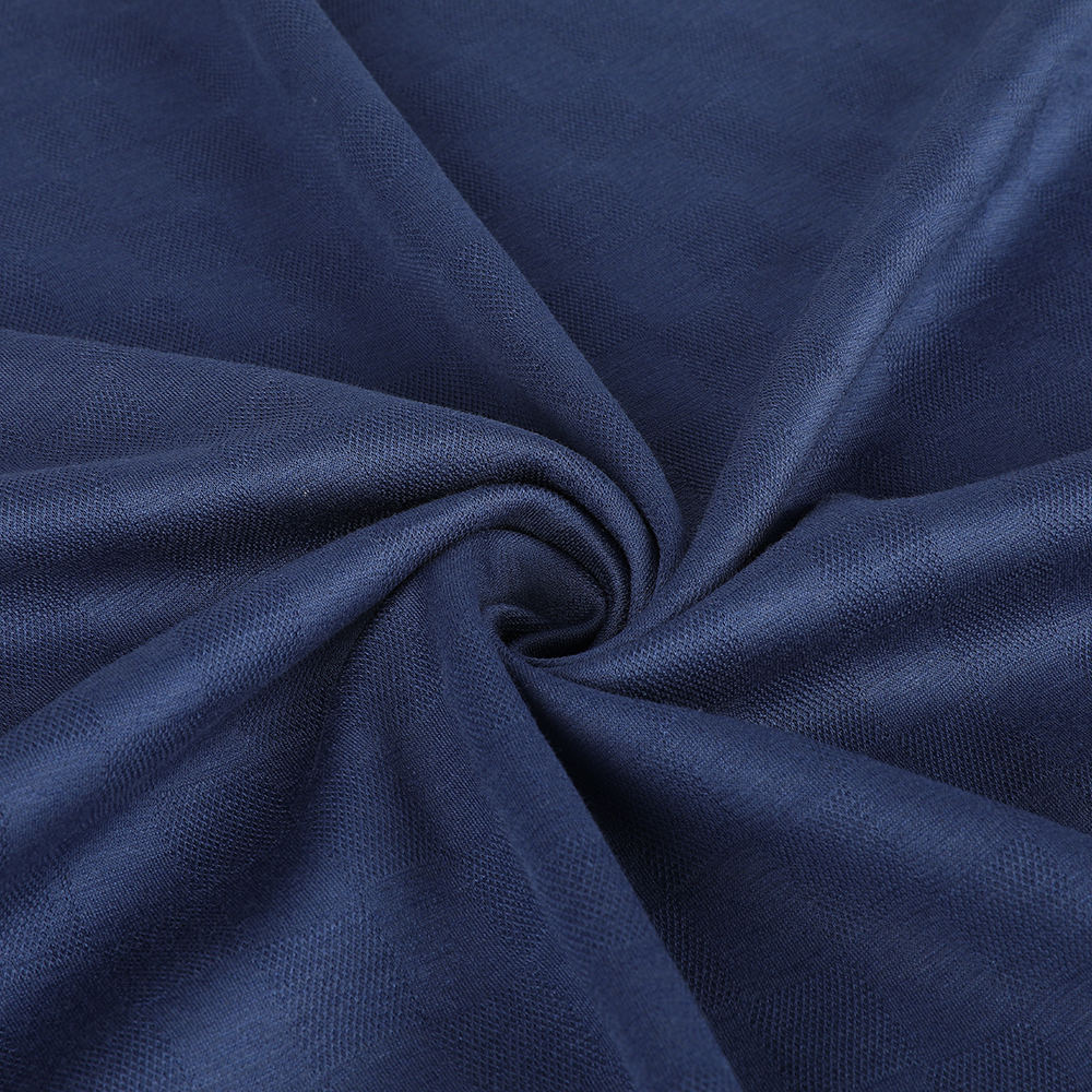 Double jacquard suave para la piel de algodón de seda 30/70 de la piel