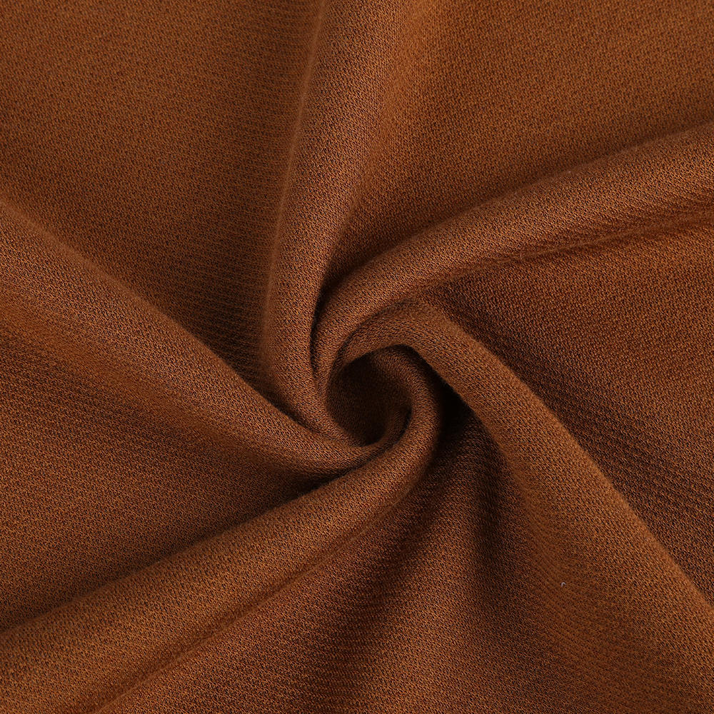 Interlock Jacquard cómodo tela de punto Spandex para mujeres para mujeres