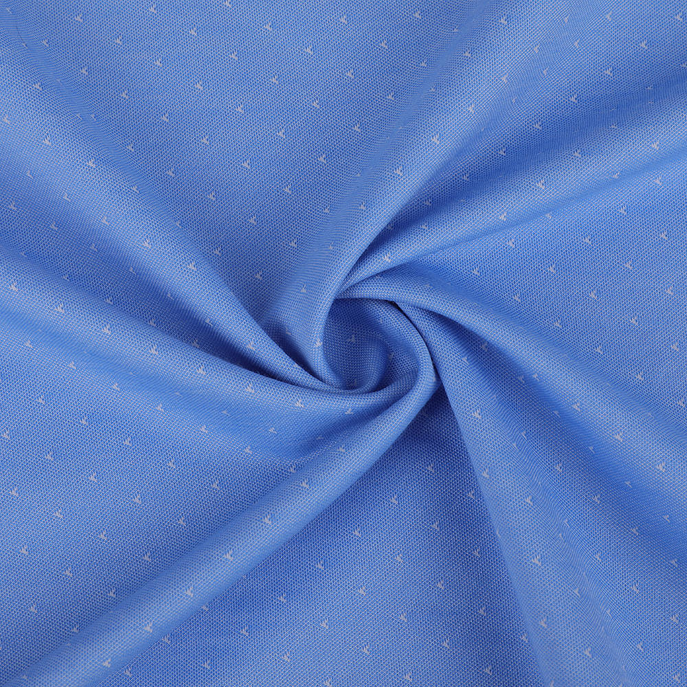 Tela de camisa jacquard grande y cómoda de un solo lado de un solo lado