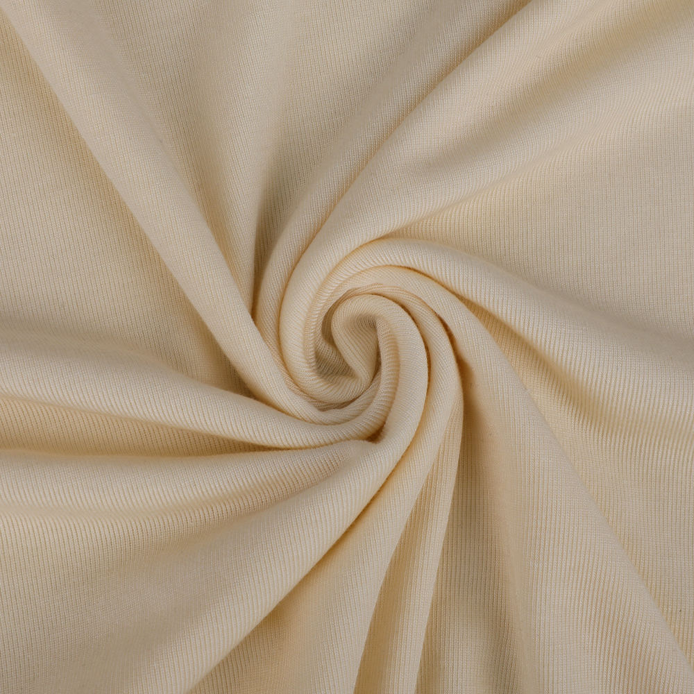 Spandex de costilla suave para la piel Tencel Silk interior